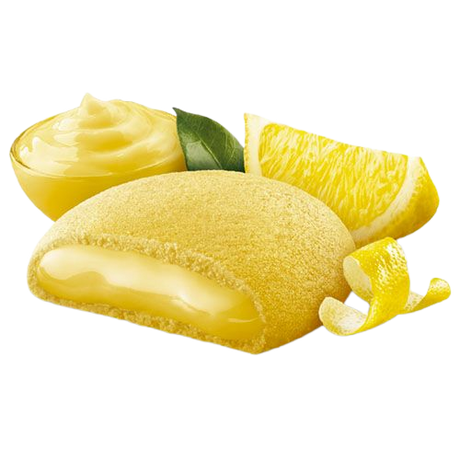 GRISBI' BISCOTTI STUFFED CREAM LEMON 135 GR (12 in a box)