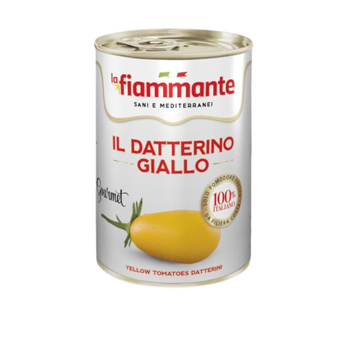 LA FIAMMANTE POMODORINI IL DATTERINO GIALLO TIN 400 GR (12 in a box)