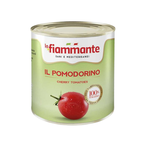 LA FIAMMANTE IL POMODORINO CHERRY TOMATOES TIN 2.5 KG (6 in a box)
