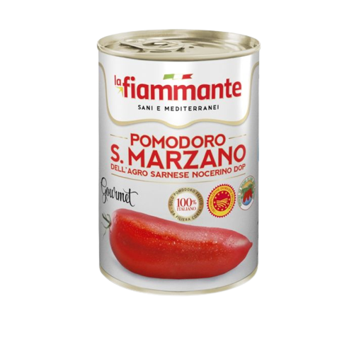 LA FIAMMANTE PELATI POMODORO SAN MARZANO DOP TIN 400 GR (12 in a box)