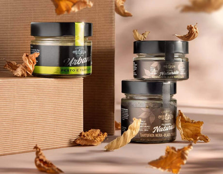 URBANI TARTUFI NATURALE PASTA SAUCE TARTUFATA WHITE 80 GR (12 in a box)