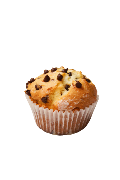 MR.DAY MUFFIN DROPS OF DARK CHOCOLATE GLUTEN FREE X6 252 GR (10 in a box)