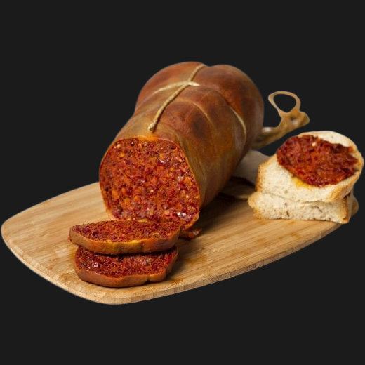 DELIZIE CALABRIA SPREAD SALAME NDUJA DI SPILINGA 135 GR (12 in a box) SPICY