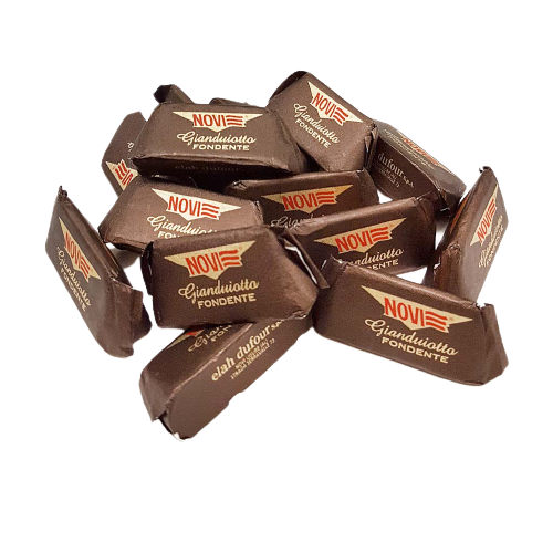 NOVI PRALINES GIANDUIOTTO DARK 150 GR (10 in a box)