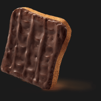 MULINO BIANCO WHOLEMEAL MINIFETTE INTEGRALI CIOCCOLATO FONDENTE 110 GR (10 in a box)