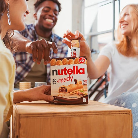 NUTELLA SNACK B-READY X6 132 GR (16 in a box)