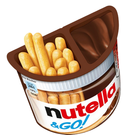 NUTELLA SNACK MERENDA NUTELLA & GO 50 GR (12 in a box)