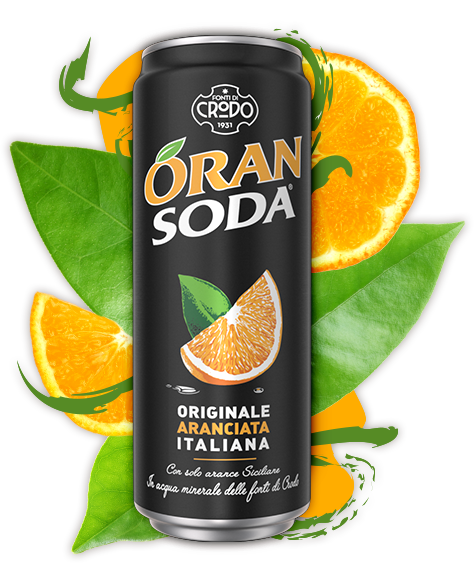 ORANSODA DRINK ORANGE CANS 330 ML (24 in a box)