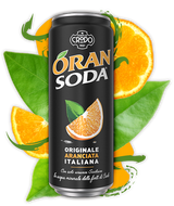 ORANSODA DRINK ORANGE CANS 330 ML (24 in a box)