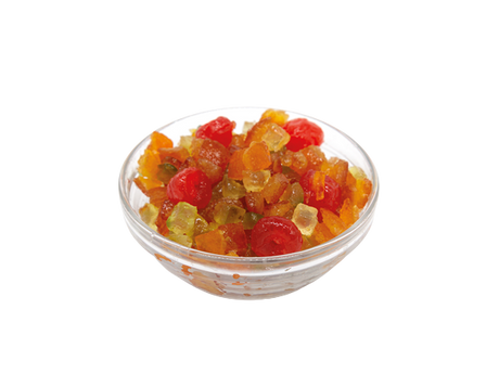 GI. AN. AROMI CRYSTALLIZED MACEDONIA CUBED 45 GR (12 in a box)