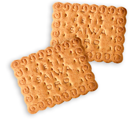 SAIWA ORO BISCOTTI WHOLEMEAL 5 CEREALI 400 GR (20 in a box)