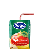 YOGA OPTIMUM FRUIT JUICE APPLE BANANA BRICK 200 ML X3 (8 in a box)