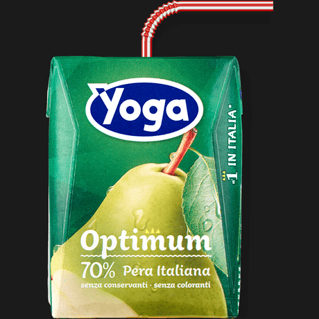 YOGA OPTIMUM FRUIT JUICE PEAR BRICK 200 ML X3 (8 IN A BOX)