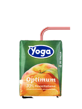 YOGA OPTIMUM FRUIT JUICE PEACH BRICK 200 ML X3 (8 in a box)