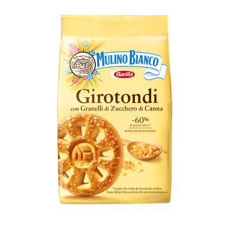 MULINO BIANCO BISCOTTI GIROTONDI 350 GR (24 in a box)