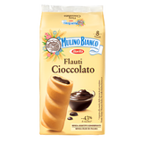 MULINO BIANCO SNACK FLAUTI CHOCOLATE X8 280 GR (12 in a box)