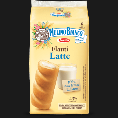 Mulino Bianco - Flauti Milk (280g) - Italian Supermarkets