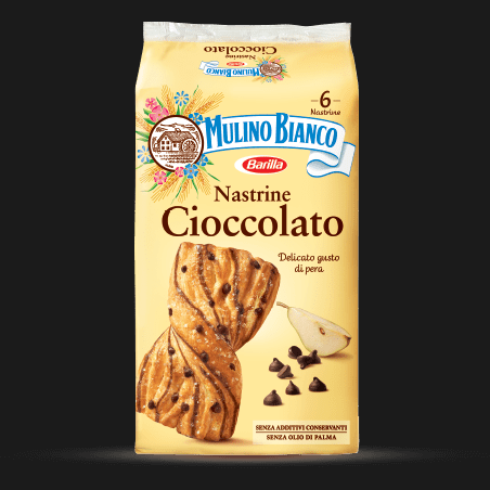 Mulino Bianco Intrecci Biscuits with wholemeal flour, chocolate chips –  Italian Gourmet UK