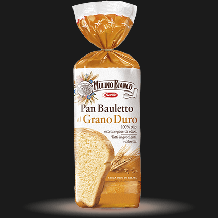 MULINO BIANCO PAN BAULETTO AL GRANO DURO 400 GR 8 in a box