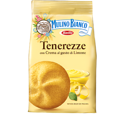 MULINO BIANCO BISCOTTI TENEREZZE LEMON 200 GR (10 in a box)