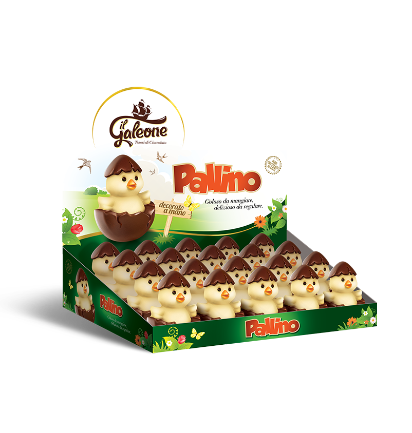 GALEONE CHOCOLATE CHICK 30 GR (20 in a box)