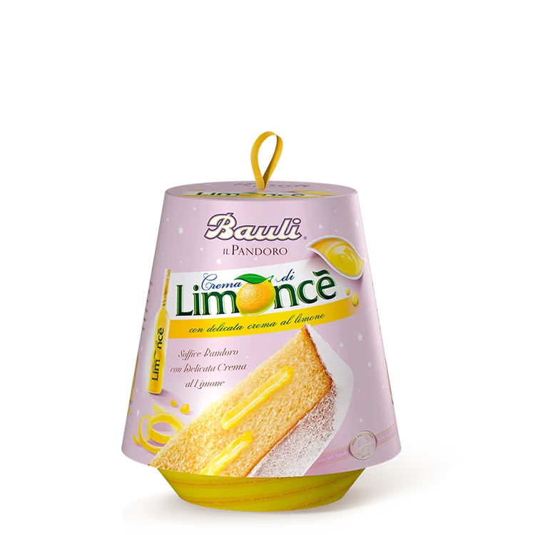 BAULI PANDORO LIMONCE' 750 GR ( 16 in a box)