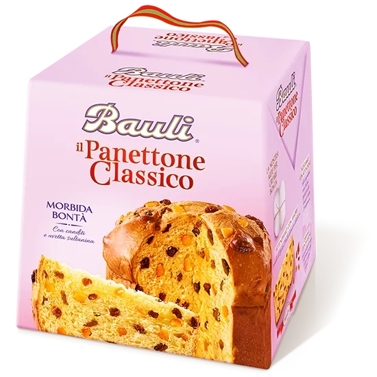 BAULI PANETTONE CLASSICO 1 KG (1 in a box) - SMALL QUANTITY