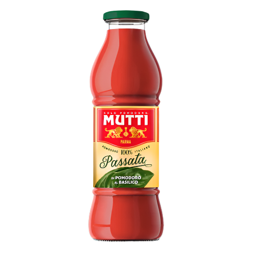 MUTTI PASSATA DI POMODORO WITH BASIL 700 GR (12 in a box)