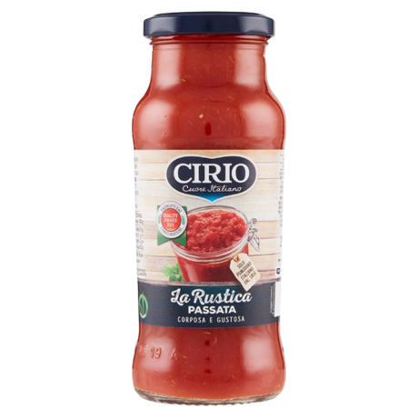 CIRIO PASSATA DI POMODORO RUSTICA 350 GR X2  (6 in a box)