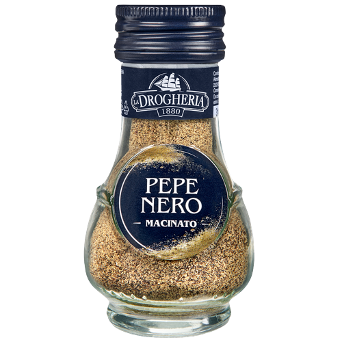 DROGHERIA ALIMENTARE SPICES BLACK PEPPER GROUND 35 GR (6 in a box)