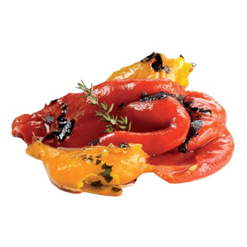 ARTIGIANA SUD PEPPERS ROASTED IN BRINE 400 GR (6 in a box)