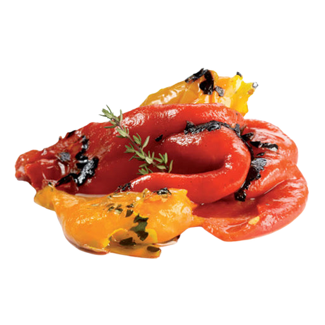 ARTIGIANA SUD PEPPERS ROASTED IN BRINE 400 GR (6 in a box)