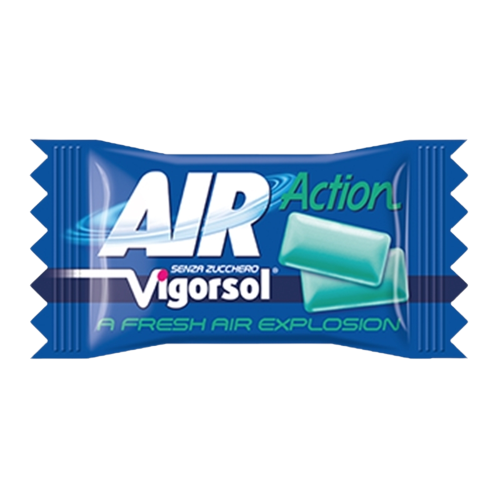 VIGORSOL EXPO CHEWING GUM AIR ACTION X250 (1 in a box)