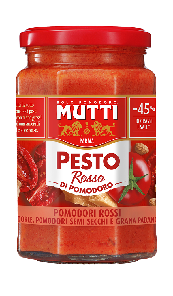 MUTTI PESTO RED OF TOMATOES 180 GR ( 12 in a box)
