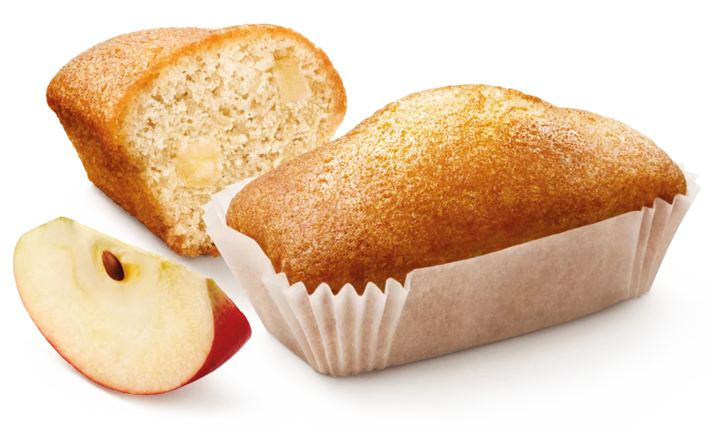 BAULI PLUMCAKE APPLE GLUTEN FREE X4 132 GR (8 in a box)