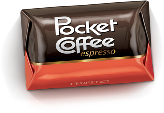 FERRERO POCKET COFFEE PRALINES ESPRESSO CLASSIC T32 400 GR (8 in a box)