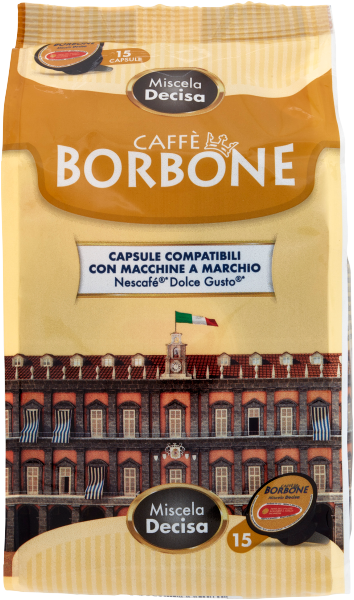 BORBONE CAFFE' CAPSULE MISCELA DECISA DOLCE GUSTO X15 (8 in a box) –   - The best E-commerce of Italian Food in UK