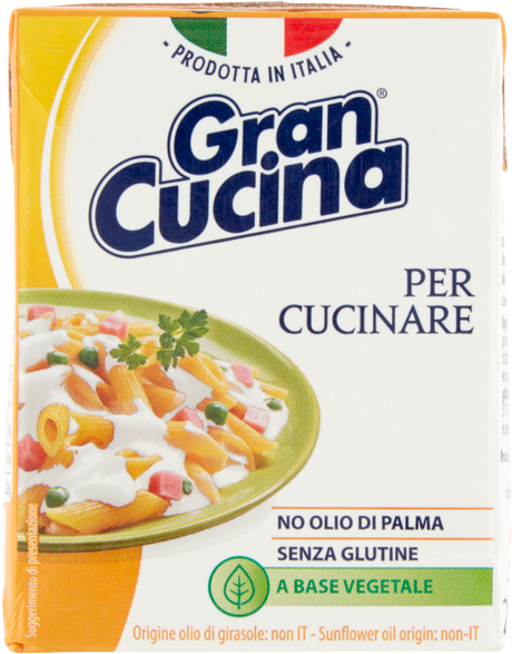 GRAN CUCINA PANNA DA CUCINA VEGETABLE 200 ML (24 in a box)