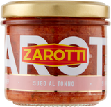 ZAROTTI PASTA SAUCE SUGO TUNA 110 GR (12 in a box)