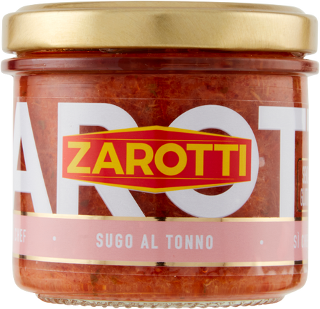 ZAROTTI PASTA SAUCE SUGO TUNA 110 GR (12 in a box)
