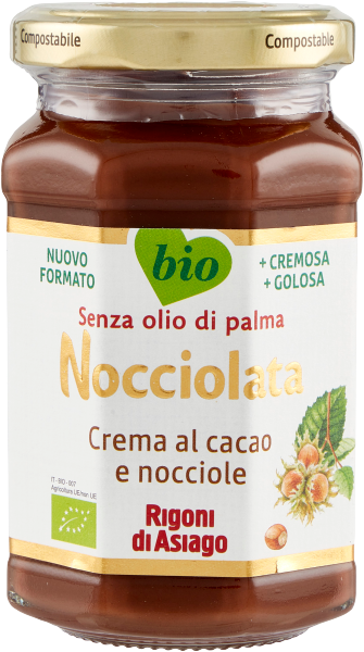 RIGONI SPREAD CREAM NOCCIOLATA 650 GR (6 in a box)