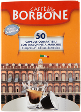 BORBONE COFFEE CAPSULES NESPRESSO SUPREMA X50 250 GR (1 in a box)