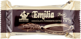 ZAINI EMILIA CHOCOLATE DARK EXTRA 70% COCOA 200 GR (24 in a box)