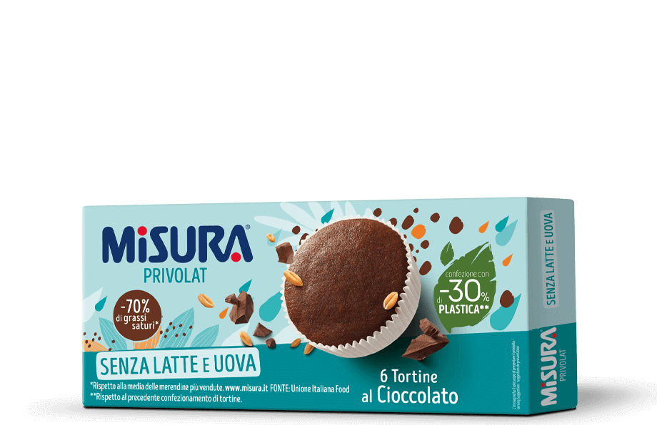 MISURA PRIVOLAT TORTINI CHOCOLATE X6 240 GR (10 in a box)
