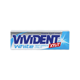 VIVIDENT CHEWING GUM XYLIT WHITE SUGAR FREE STICK 56 GR (40 in a box)