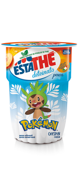ESTATHE' TEA DETEINATED PEACH CUP 200 ML X3 (24 IN A BOX)