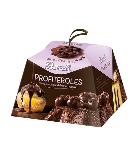 BAULI CAKE PROFITEROLES 750 GR (18 in a box)
