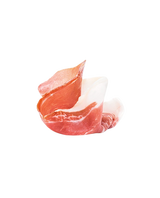 PROSCIUTTO CRUDO DISSOSSATO ADDOBBO/ CURED HAM BONELESS £11.65 AL KG (APPROX 7.5 KG) PROMO £10.65
