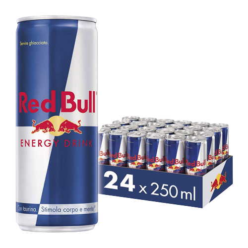 RED BULL ORIGINAL CANS GB 250 ML (24 in a box )
