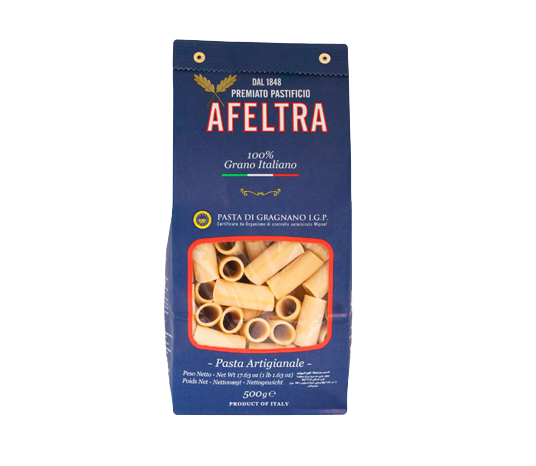 AFELTRA PASTA DI GRAGNANO IGP RIGATONE 500 GR (12 in a box)